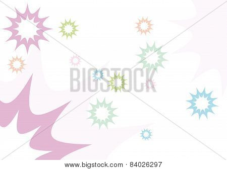 Stars background for children