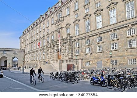 Denmark. Copenhagen. The Danish Parliament