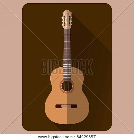Classical Guitar In Flat Style