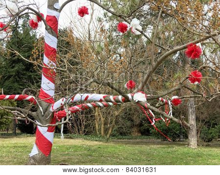 Martenitsa instalation