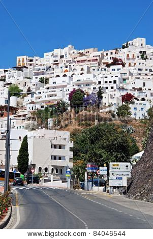 White town, Mojacar pueblo.