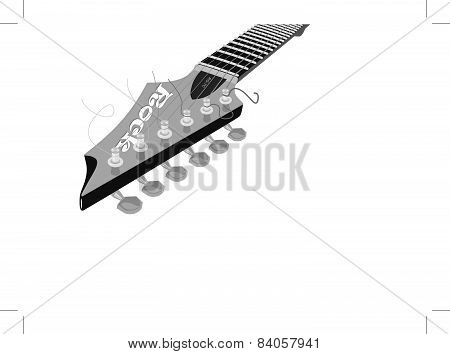 Guitar fretboard