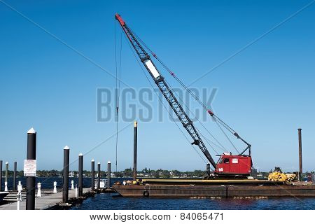 Floating crane