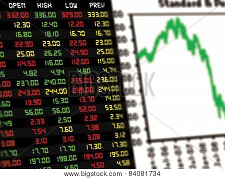 A Display Of Daily Stock Market