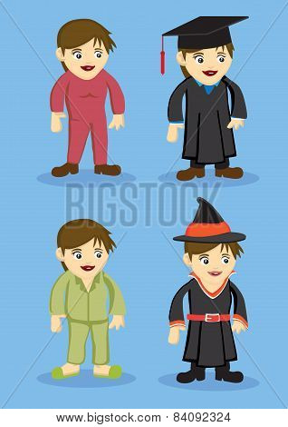 Cartoon Girl Fancy Costume Fashion