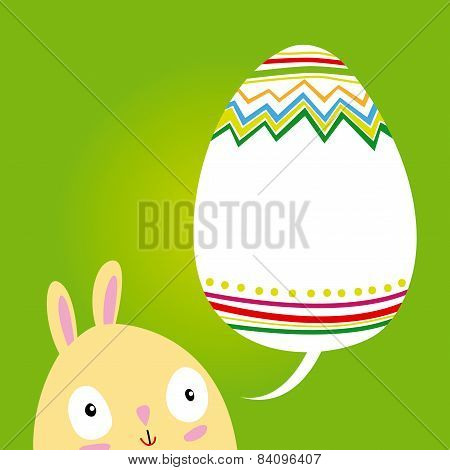 Postcard Easter Bunny