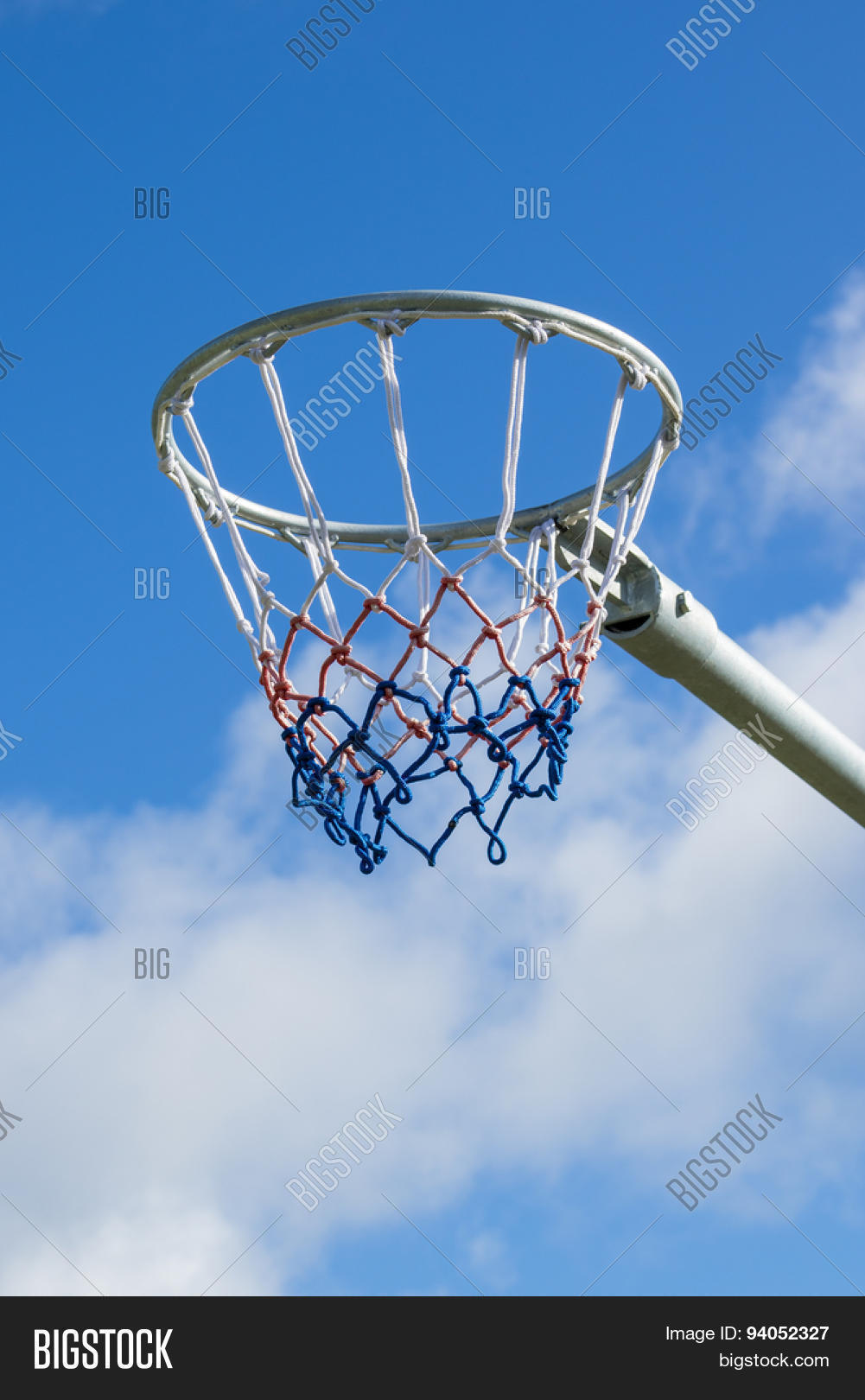 Netball Hoop Against Image & Photo (Free Trial) | Bigstock