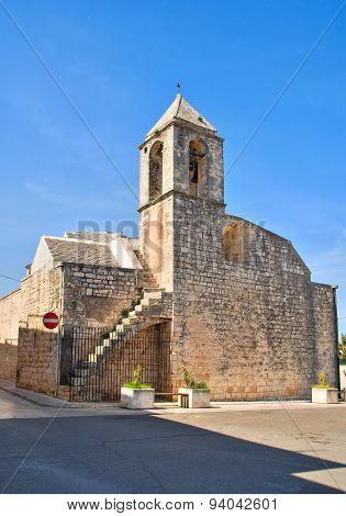 Madonna della Greca Church. Locorotondo. Puglia. Italy.
