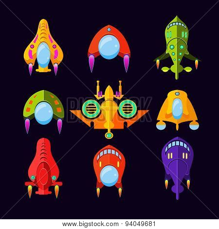 Flying Saucer, Spaceship And UFO Set