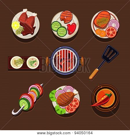 BBQ Grill Icon
