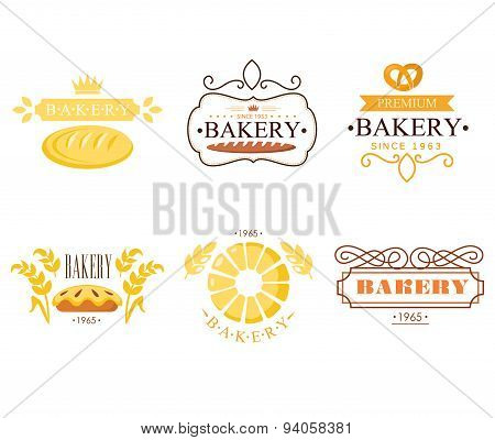 Vintage Bakery Labels