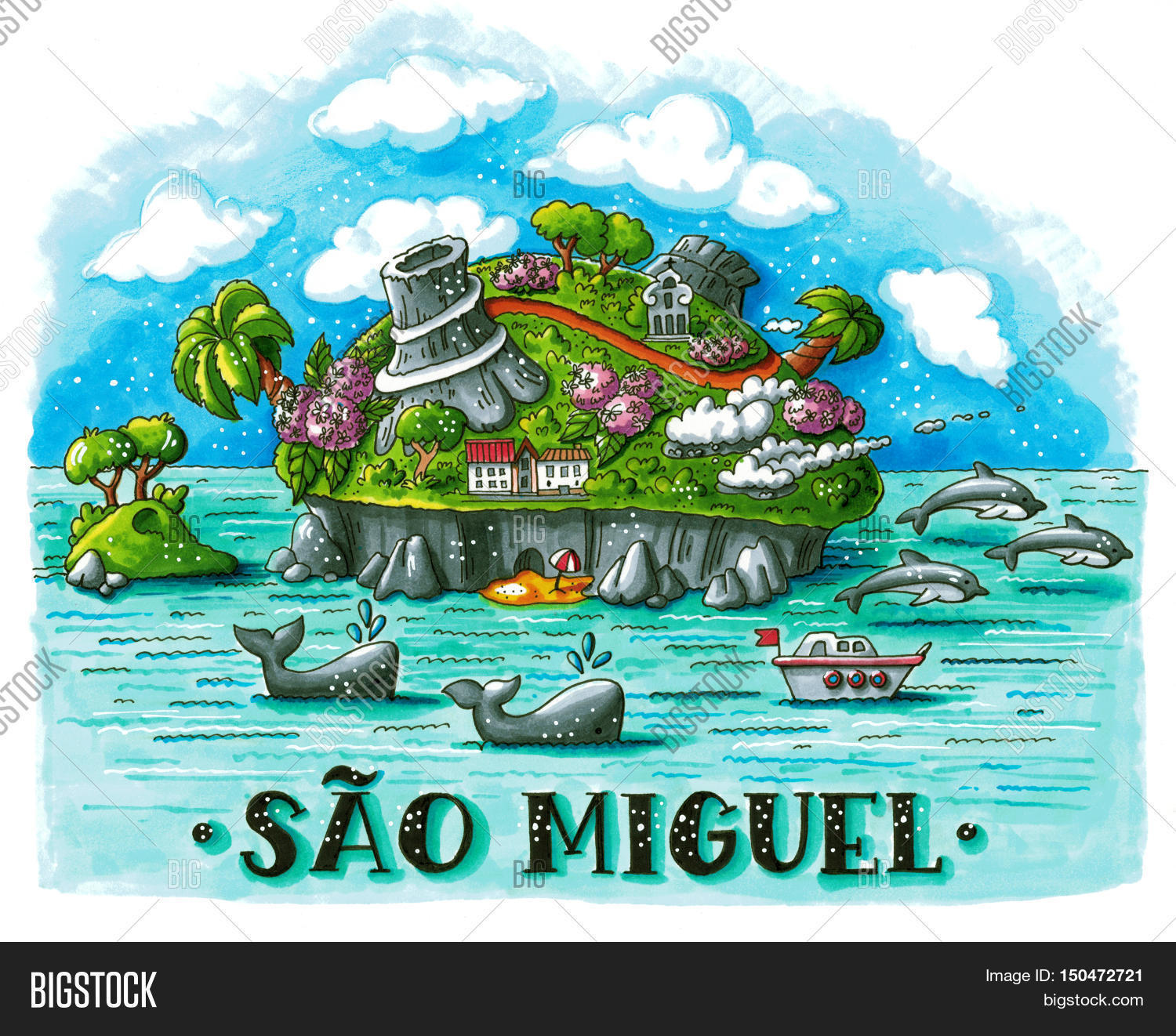 hand-drawn-bright-image-photo-free-trial-bigstock