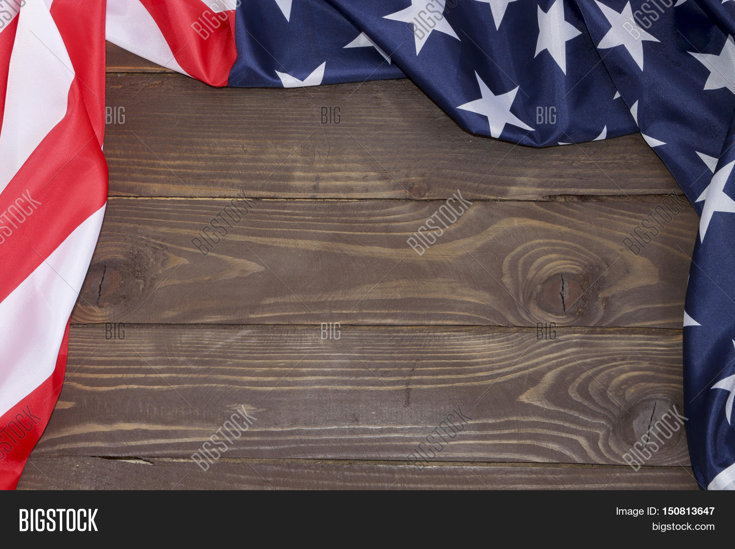 American Flag Wooden Image & Photo (Free Trial) | Bigstock