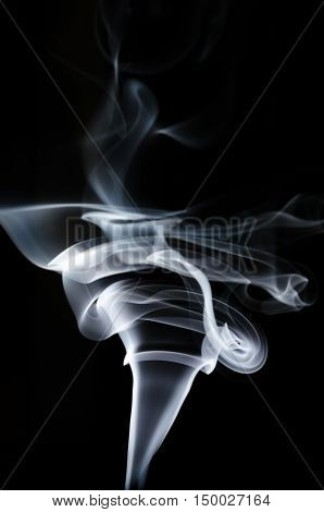 White Smoke On Black Background, White Smoke On Black Background, Smoke Background,white Ink Backgro