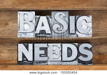 Basic Needs Tray