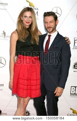 LOS ANGELES - SEP 30:  Anne Dudek, Michael Graziadei at the catalina Film Festival - Friday at the Casino on September 30, 2016 in Avalon, catalina Island, CA