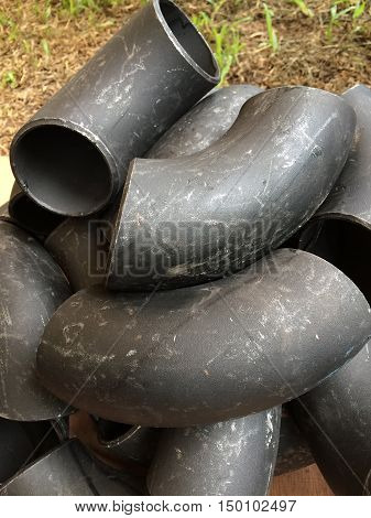 Cast iron pipe fittings of fire protection Fire proof system.