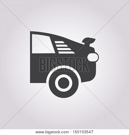 car repair icon on white background for web