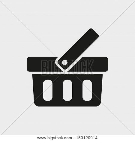 bascet icon stock vector illustration flat design