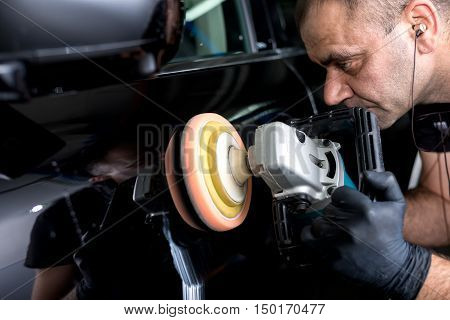 Polished Black Car