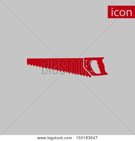 hacksaw icon stock vector illustration flat design
