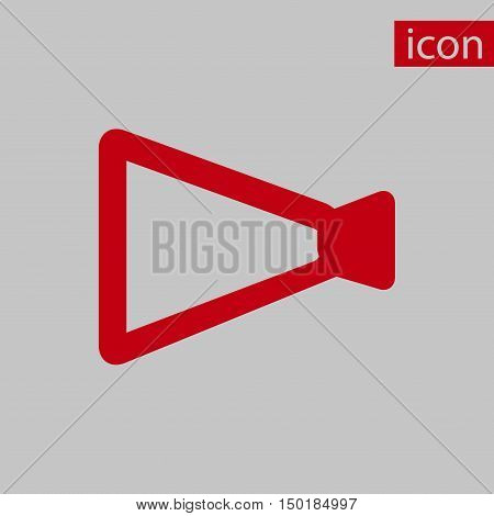 announcement icon stock vector illustration flat design