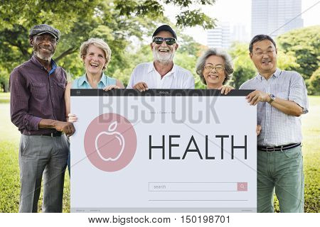 Health Healthcare Wellness Senior Adult Concept
