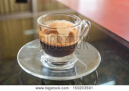 coffee black white drink indoor breezy table