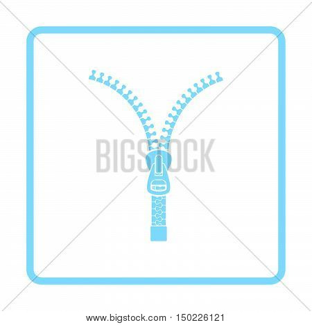 Sewing Zip Line Icon