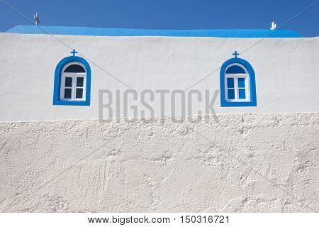 Fragment of small church in Kos island Greece