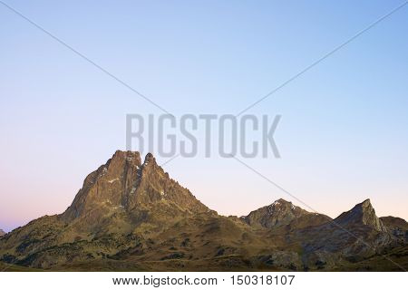 Midi Dossau, Ossau Valley, Pyrenees National Park, Pyrenees, France.