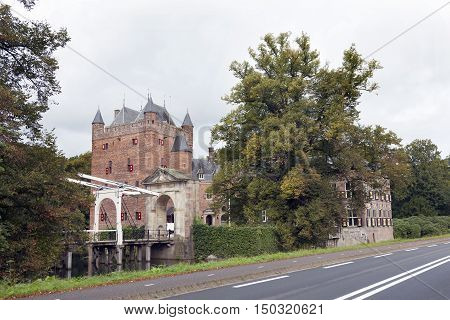 castlr of business university nyebrode in the dutch village of Breukelen