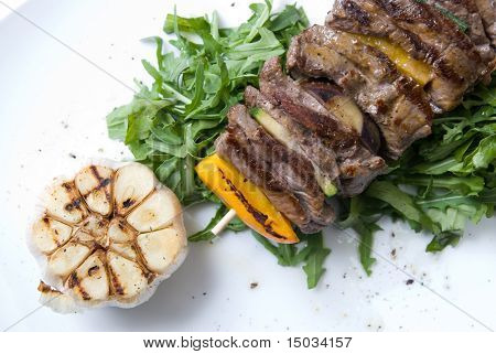 salata tabak Kebabı