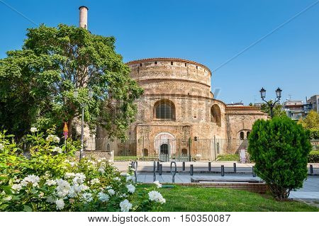 The Rotunda of Galerius (now the Greek Orthodox Church of Agios Georgios) Thessaloniki. Macedonia Greece