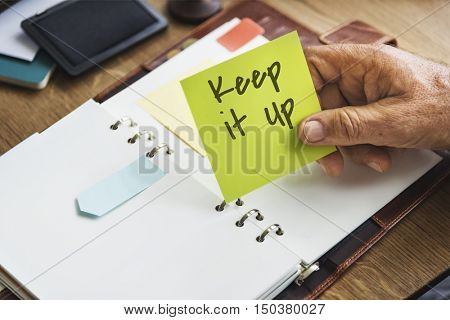 Keep It Up Planner Concept