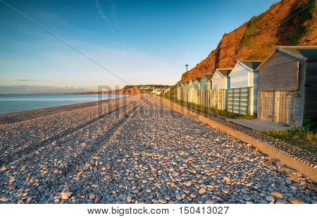 Beach Huts At Udleigh Salterton