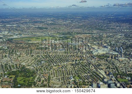 Aerial View Of London
