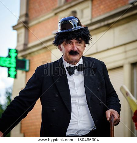 Editorial, 02Nd October 2016: Barr, France: Carnival And Parade Throught The Streets. Fancy-dress Ha