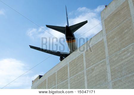 Schwanz Flugzeug