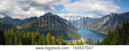 Achensee Lake in Tirol Austria Central Europe - Panorama