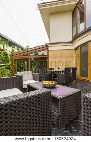 House With Big Terrace