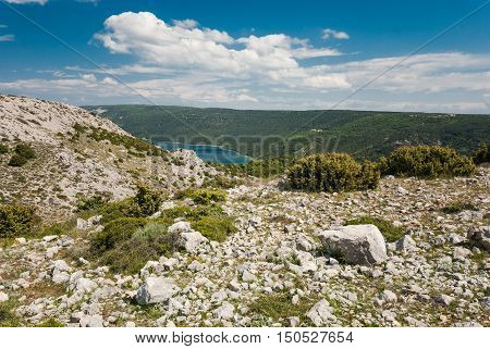 Vransko Lake, Cres Island, Croatia