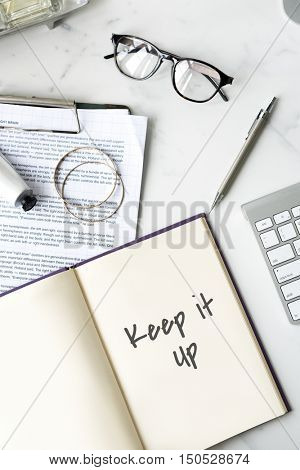 Keep It Simple Smiling Concept