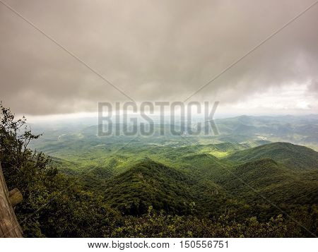 Scenes Along Appalachian Trail In Smoky Mountains North Carolina