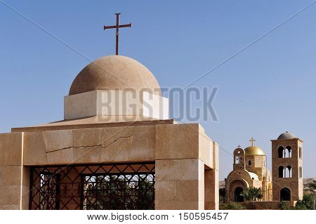 Pilgrims In The Holy Land - Qasr El Yahud Baptismal Site