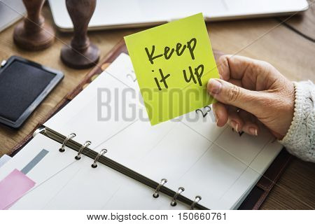 Keep It Up Planner Concept