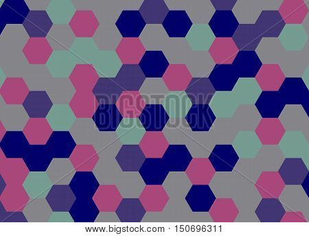 Abstract background hexagon. Vector illustration. background hexagon