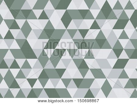 Colorful Geometric Triangle Pattern. Abstract Vector Background.