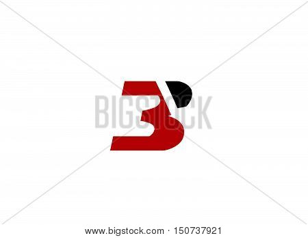 number three logo vector photo free trial bigstock number three template