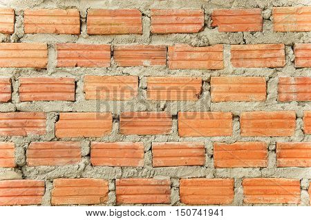 The wallbrick background Texture wallbrick red grunge style